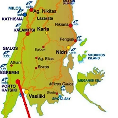 Porto Katsiki Blu Lägenhet